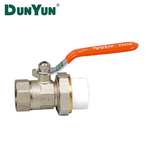 Chiết Giang Nhà Máy Trên Bán Nickel Mạ Brass Bóng Van Nữ Chủ Đề Ppr Công Đoàn Kết Nối Mức Độ Xử Lý Nước PPR Ống - Product Image 6