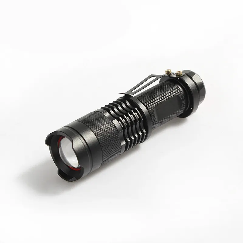 Ultra Luminoso 300 Lumen LED Della Torcia 3 Modalità AA 14500 Batteria Ricaricabile LED Tactical Flashlight