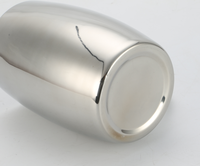 Chopes à bière à double paroi, design unique, plusieurs tailles : 16 oz, 10 oz, 8 oz