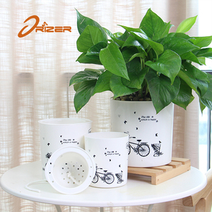 Approvisionnement d'usine <span class=keywords><strong>pas</strong></span> <span class=keywords><strong>cher</strong></span> auto arrosage <span class=keywords><strong>en</strong></span> <span class=keywords><strong>plastique</strong></span> <span class=keywords><strong>grand</strong></span> <span class=keywords><strong>pot</strong></span> de jardin pour l'extérieur et intérieur décor - Product Image 4
