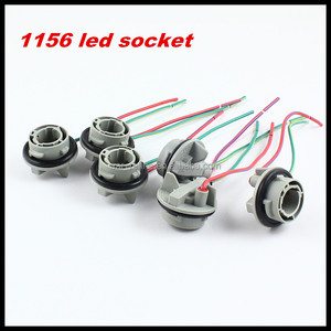 Fsylx Xe Dẫn bóng đèn 1156 BA15S P21W bóng đèn chủ LED BA15S Adapter 12V Xe Dẫn bóng đèn ổ cắm <span class=keywords><strong>1157</strong></span> cắm chủ - Product Image 2