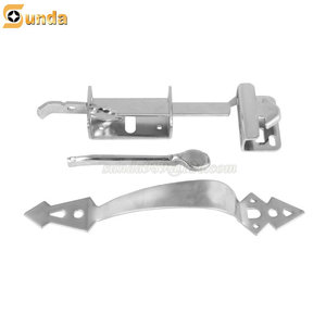 Heavy Duty An Ninh Gỗ Hàng Rào Thumb Gate Latch Với Xử Lý - Product Image 4