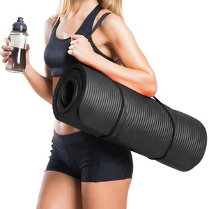 Salud y Fitness de espuma de confort <span class=keywords><strong>ejercicio</strong></span> de Yoga <span class=keywords><strong>Mat</strong></span> Extra gruesa NBR estera de Yoga - Product Image 5