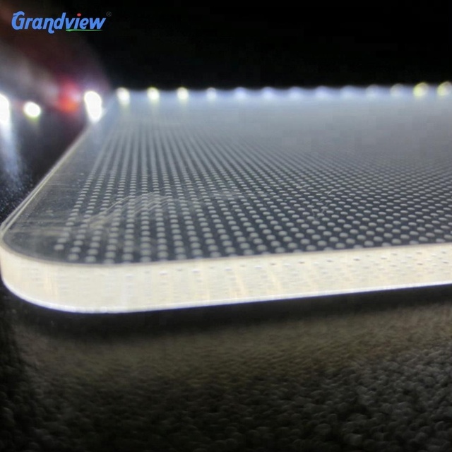 Led Panel Plastic Flexible Led Light Guide Panel Sheet