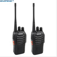 Drop Shipping Baofeng BF-888S Harga Terendah Walkie Talkie Jarak Jauh 888S Radio Dual Band VHF UHF