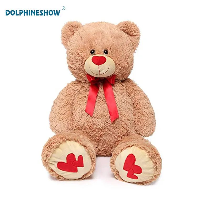 Oso de peluche gigante personalizado, regalos de San Valentín, logotipo OEM barato, gran oso de peluche gigante, venta al por mayor