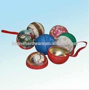 Cloche de noël en forme de boîte d'étain comédie musicale - Product Image 1