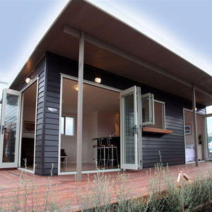 European <strong>Wood</strong> Lowes Office <strong>Building</strong> Smart Home Modular House Steel Steel Frame Glass Cabin <strong>Kits</strong> Prefab House Prefabricated - Product Image 5