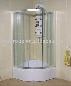 Portable high quality glass cheap shower room