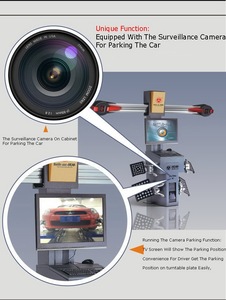 Thiết Bị Nhà Để Xe Tốt Cho Cửa Hàng Lốp Sử Dụng Máy Căn Chỉnh Bánh Xe 3D - Product Image 5