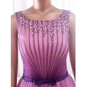 RSM66193 moldeado Sin Mangas cuello redondo vestido de verano 2016 de venta del fabricante rhinestone vestido de <span class=keywords><strong>fiesta</strong></span> - Product Image 4