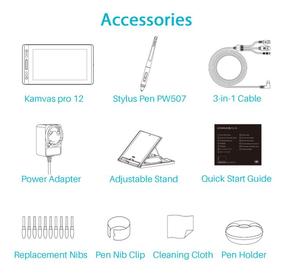 Barato huion <span class=keywords><strong>Kamvas</strong></span> <span class=keywords><strong>Pro</strong></span> 12 pulgadas táctil Lcd Accesorios de ordenador Tablette Graphique para niños Tablet Monitor - Product Image 6