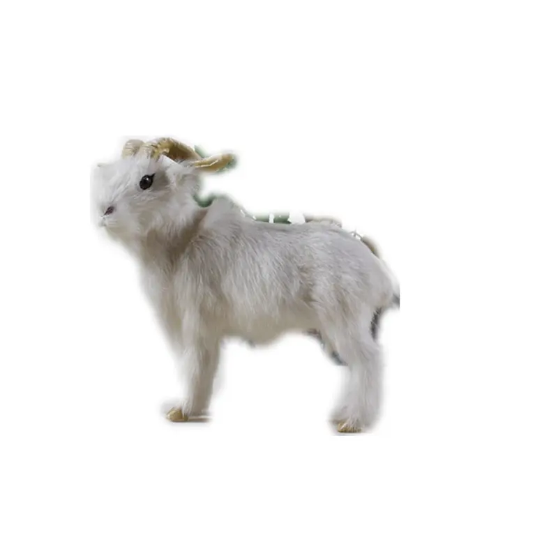 Photography Props Background Decoration Christmas Decoration Ornament Plush Goat Realistic Goat Toys