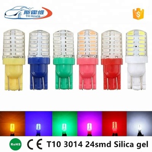 <span class=keywords><strong>T10</strong></span> 168 194 3014 24smd LED silica gel giấy phép Tấm Đèn DC 12V W5W xe nội thất đọc mái vòm chiếu sáng tự động giải phóng mặt bằng đèn - Product Image 5
