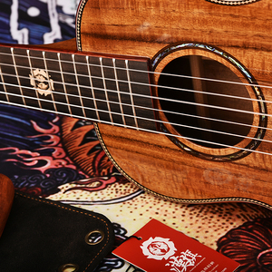 <span class=keywords><strong>Guitarlele</strong></span> 30 pulgadas sólido KOA Guitarele a <span class=keywords><strong>Guitarlele</strong></span> - Product Image 4