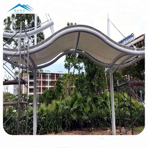 Resistencia a la tracción de la membrana carpa sombra toldo para caminar pavimento - Product Image 2