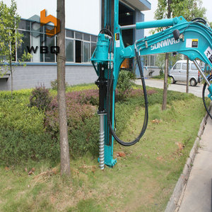 Palo a vite elicoidale a testa cilindrica a palo per sistema di terra - Product Image 1