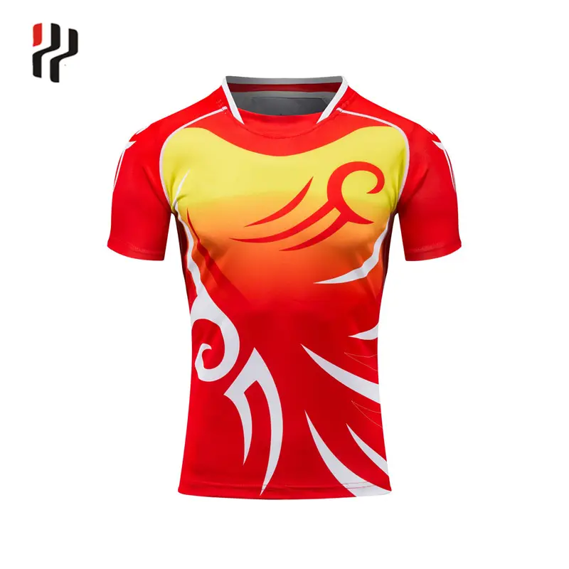 Maillot de rugby personnalisé pour hommes, ensemble d'équipe, uniforme de rugby, vente en gros, service OEM,