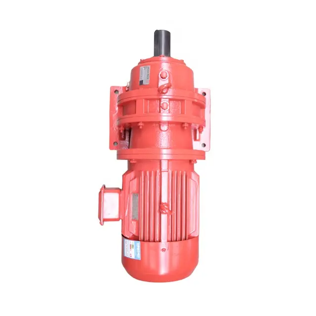 Guomao Brand cycloidal vertical gearbox with motor in china
