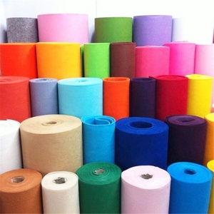 Feutre épais de polyester <span class=keywords><strong>personnalisé</strong></span> Tissu Chine Textile Feutre synthétique coloré - Product Image 1