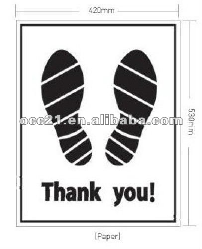 Автомобильный бумажный коврик