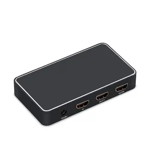 Rocketek Nuovo Stile cassa del Metallo V1.4 HDMI splitter 1x2 Splitter HDMI con Supporto 3D 4 K * 2 K HDCP