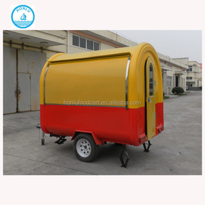 Xe Led Hiển Thị Di Động Nhà Hàng Camper Sợi Thủy Tinh Quảng Cáo Xe Đạp Trailer - Product Image 2