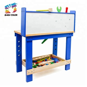 <span class=keywords><strong>Jouet</strong></span> d'établi en <span class=keywords><strong>bois</strong></span> interactif-Kit d'outils de jeu de simulation avec outils d'assemblage pour enfants W03D073 - Product Image 3