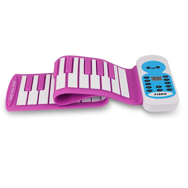 Chinese Musical Instrument Silicone Key Electric Keyboard Piano For Synthesizer