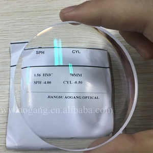 Lentes de Prescrição para Óculos <span class=keywords><strong>CR</strong></span> 39 1.56 com Revestimento <span class=keywords><strong>HMC</strong></span> AR, Lentes Ópticas de Plástico - Product Image 4