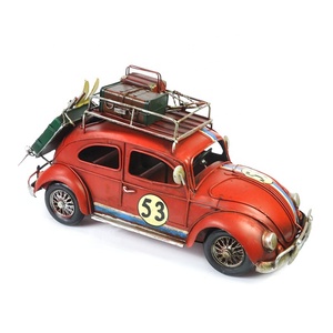 モデルカー1:18メタルダイキャストヴィンテージカーおもちゃヨーロッパで販売コレクションバーパブホーム用アンティークメタルクラフトデコレーション - Product Image 3