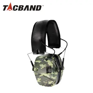 oreilles camouflage Suppliers-Protège-oreille électronique actif à faible profil, Anti-bruit, Protection auditive, pour le tir et la chasse