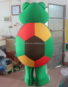 कवक मजेदार हरे कछुए टोरेटो कार्टून शुभंकर पोशाक - Product Image 3