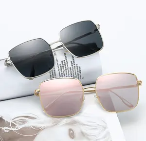 2018 6237 big frame show thin usa new style square fashion sunglasses shades