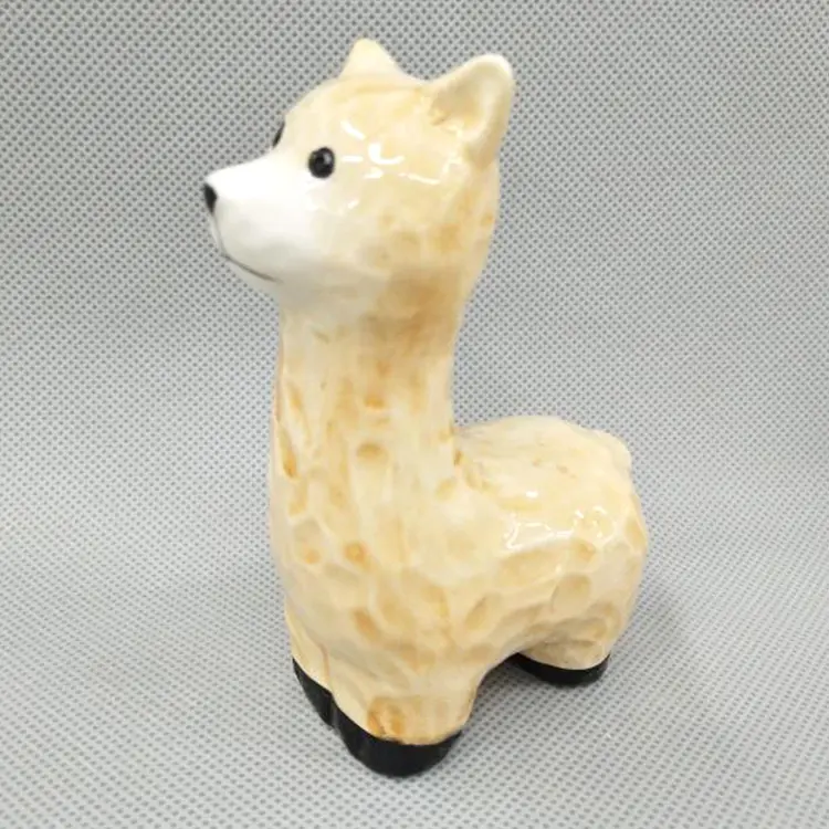 Ceramic porcelain animal ceramic figurine for decoration
