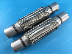 2 дюйма 1/4 дюйма x 8 дюймов x 12 дюймов с соской, Гибкая Универсальная автомобильная труба - Product Image 5