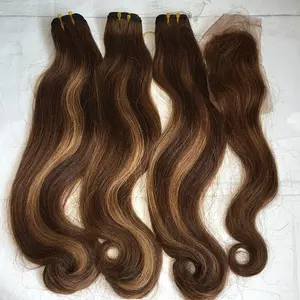 越南钩卷曲弯曲尖端高亮颜色处女头发延伸，雷米人类天然假发头发处女头发