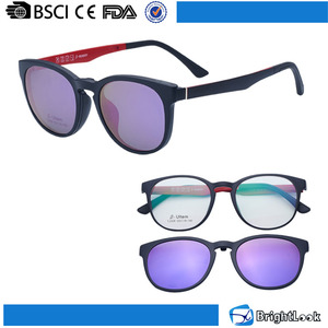 2016 Nueva uv400 cat3 clip en gafas <span class=keywords><strong>de</strong></span> <span class=keywords><strong>sol</strong></span> del marco óptico con <span class=keywords><strong>lentes</strong></span> dobles - Product Image 1