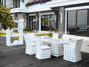 <span class=keywords><strong>Costco</strong></span> mobili da giardino mobili in vimini bianco(DH- 9538) - Product Image 2