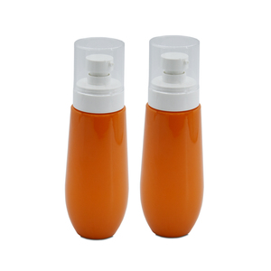 200 ml Orange PET Lotion Bouteille Conditionneur De <span class=keywords><strong>Cheveux</strong></span> Crème <span class=keywords><strong>Solaire</strong></span> Nettoyant <span class=keywords><strong>Pour</strong></span> Le Visage Emballage Bouteille - Product Image 1