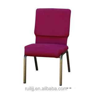 Alta calidad metal banquete apilamiento barato sillas de la Iglesia - Product Image 1
