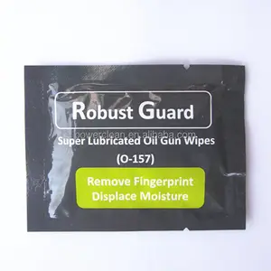 Single packed Super Lubricated Oil Disinfecting Cleaning Wipes