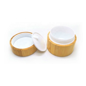 Contenitore Vuoto <span class=keywords><strong>in</strong></span> Bambù 10ml 20ml 30ml 50ml 100ml 150ml 200ml 250ml per Crema Viso e Corpo con Interno <span class=keywords><strong>in</strong></span> PP - Product Image 6