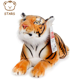 ที่กำหนดเองสัตว์ของเล่นตุ๊กตานุ่มยัดของเล่นเสือสำหรับเด็ก - Product Image 3