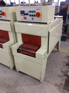Hermano POF película PE Manual Semi automática caja de cartón caja de calor L <span class=keywords><strong>Bar</strong></span> de sellado térmico máquina de embalaje - Product Image 5