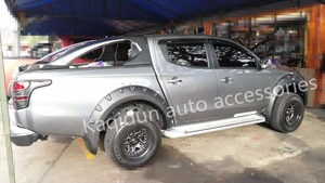 Hors-Route élargisseurs d'ailes pièces passage de roue fender flare pour pour mitsubishi triton L200 2014 2017 - Product Image 2