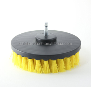 เส้นผ่านศูนย์กลาง5นิ้วสีเหลือง Power Scrub เจาะแปรง - Product Image 1