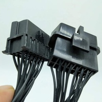 Cable de extensión OBD2 para coche, arnés de cable de 16 pines macho a hembra para mercedes-benz BMW