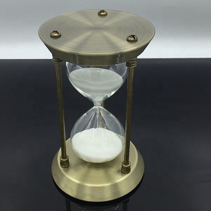 <span class=keywords><strong>Sablier</strong></span> en métal traditionnel <span class=keywords><strong>1</strong></span> heure 60 minutes <span class=keywords><strong>grand</strong></span> <span class=keywords><strong>sablier</strong></span> décoratif (17.5x32cm) - Product Image 4