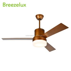 Estilo moderno 52 pulgadas 3 cuchillas hogar salón decorativo luz ventilador <span class=keywords><strong>de</strong></span> <span class=keywords><strong>techo</strong></span> - Product Image 1